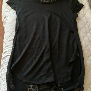 Missimo Elegant Black Lace Women's Top